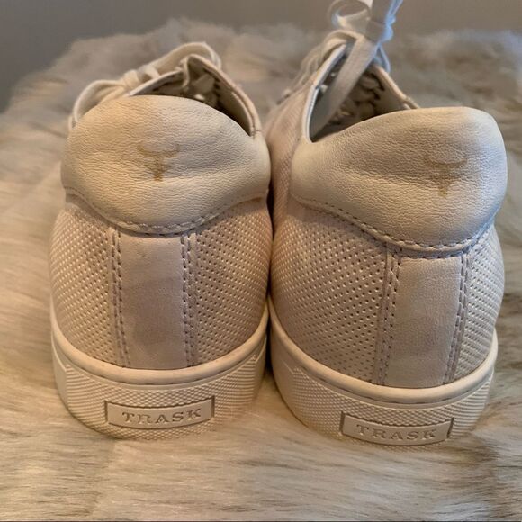 Trask Alder Leather Sneakers - White/camouflage pattern - Picture 8 of 8